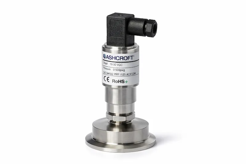 TRANSDUCTOR DE PRESIÓN SECO INOX RANGO -200 PSI CON SWITCH DE PRESIÓN 2'