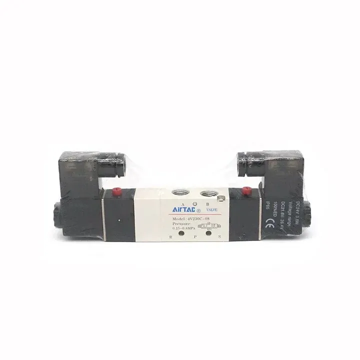 VALVULA DOBLE SOLENOIDE 5/3 CC CNX 1/4"