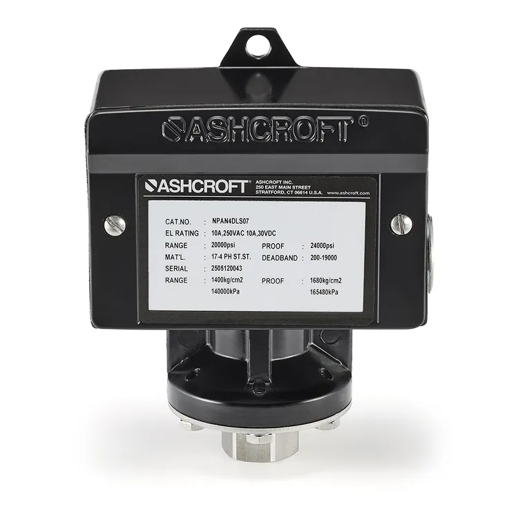 PRESOSTATO SECO CNX LATERAL RANGO 0-60 PSI
