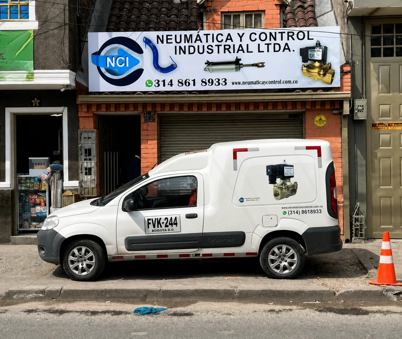 Equipo técnico de Neumática y Control Industrial